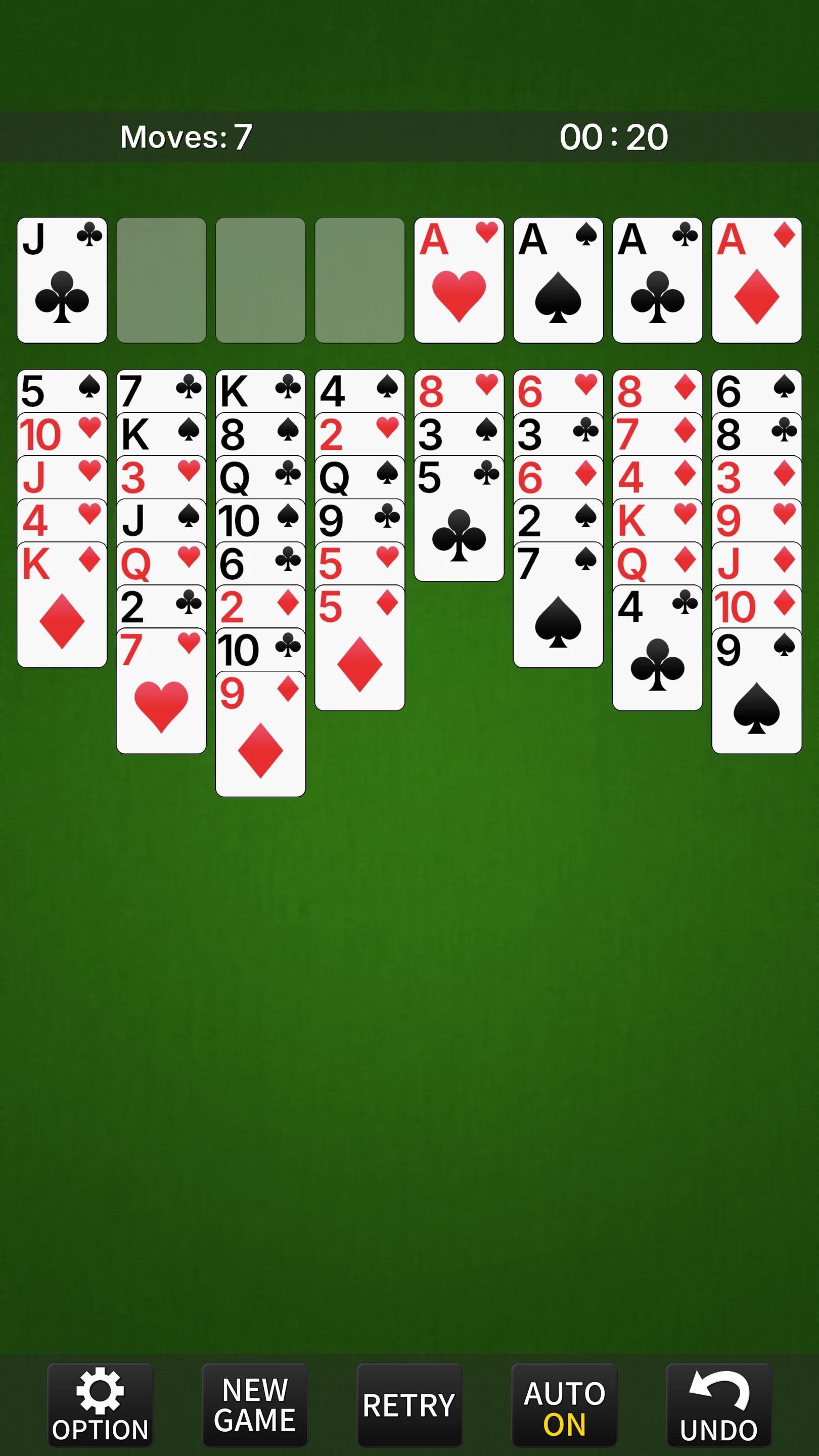 FreeCell [card game] screenshot