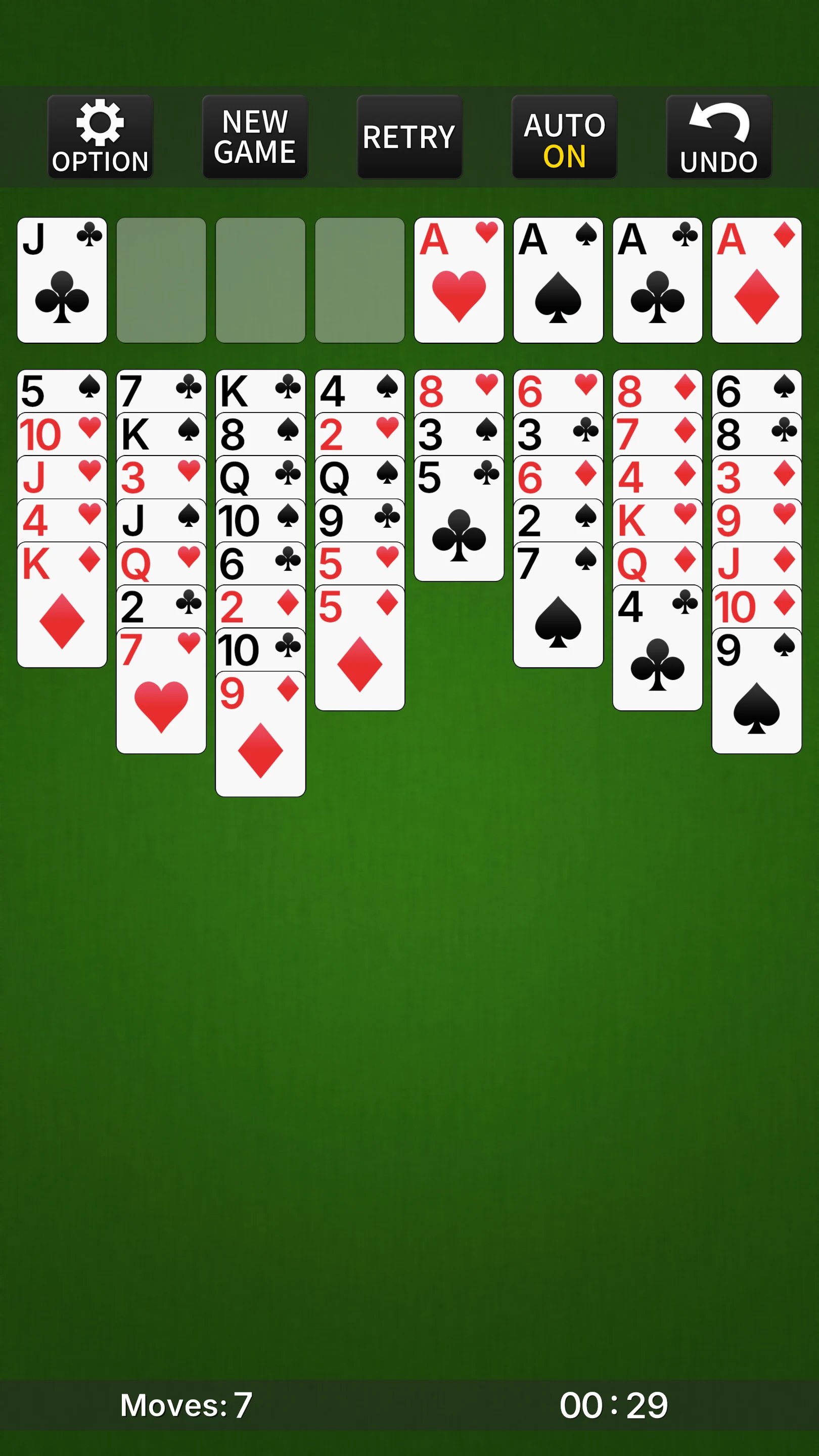FreeCell [card game] screenshot